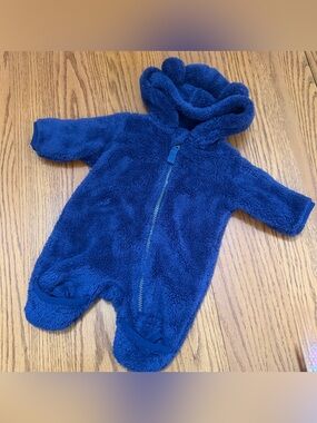 Hanna Andersson Baby Marshmallow Fleece Romper